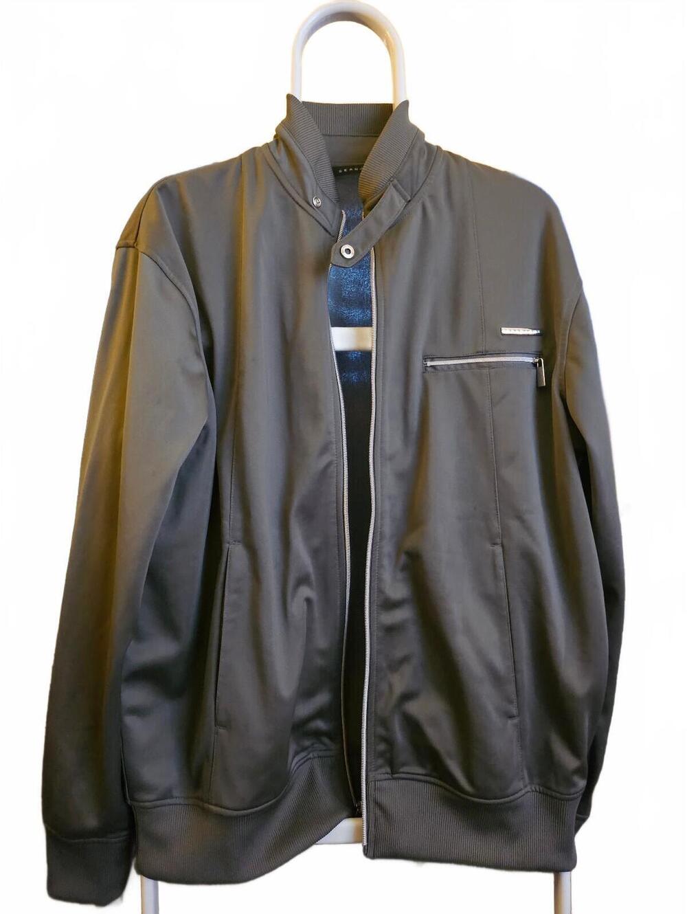 Men’s Large - Vintage Sean John Jacket gray Full Zip - Excellent Condition!